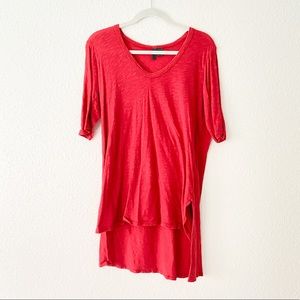 Anthropologie Basic Red Top